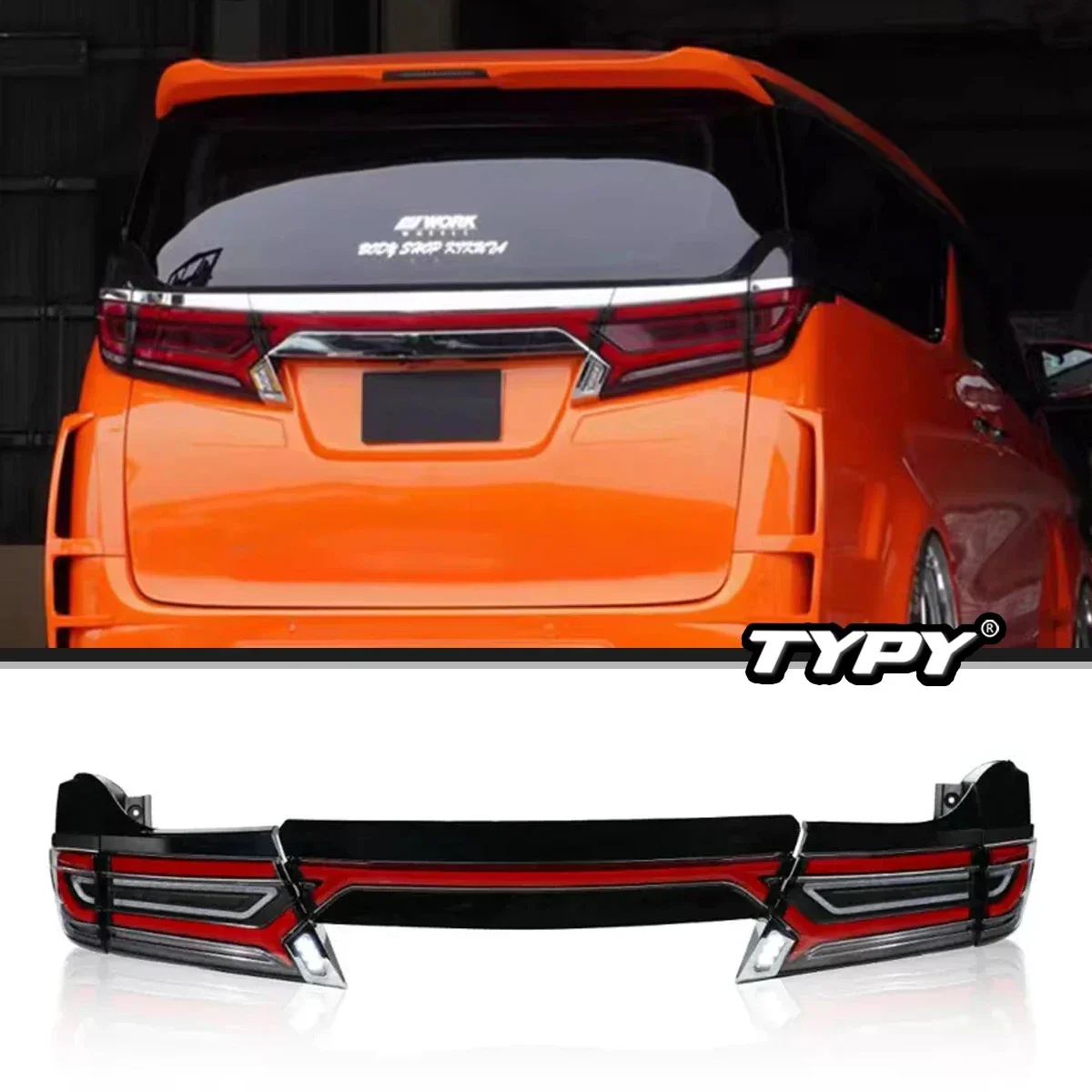TYPY New LED Tail Lamp Upgrade Modified For Toyota Alphard Taillight 2015-2023 Dynamic Signal Tail Lamp Auto Accessories
TYPY New LED Tail Lamp Upgrade Modified For Toyota Alphard Taillight 2015-2023 Dynamic Signal Tail Lamp Auto Accessories