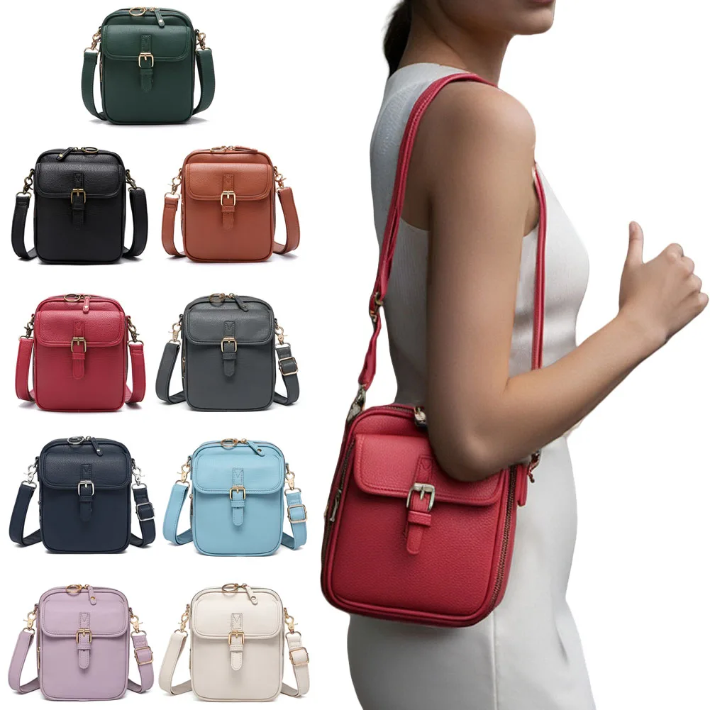 Crossbody Leather Bag Vintage Anti-Theft Shoulder Bag Messengers Bag for Women Men
Crossbody Leather Bag Vintage Anti-Theft Shoulder Bag Messengers Bag for Women Men