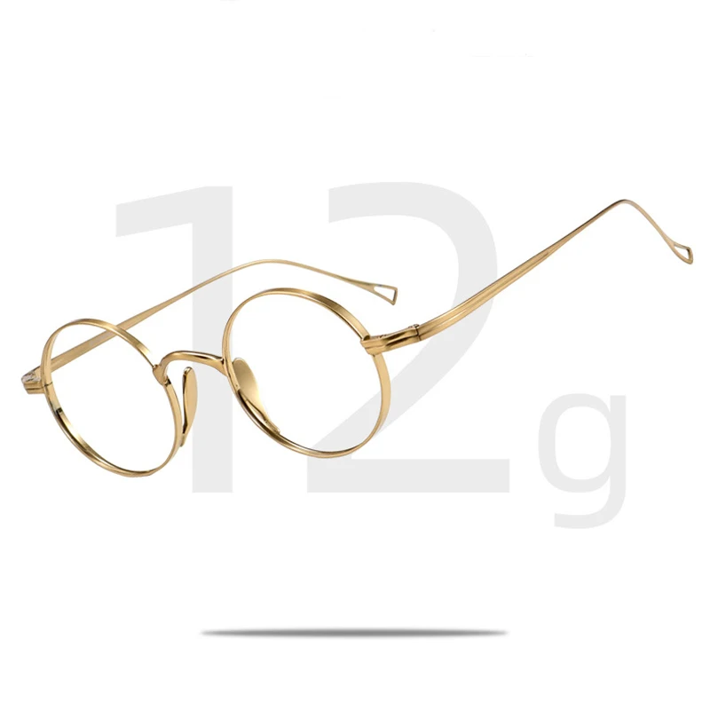 Ultra light Round Pure Titannium Glasses Frame High Quality Handmade Optical Eyeglasses for Men and Women
Ultra light Round Pure Titannium Glasses Frame High Quality Handmade Optical Eyeglasses for Men and Women