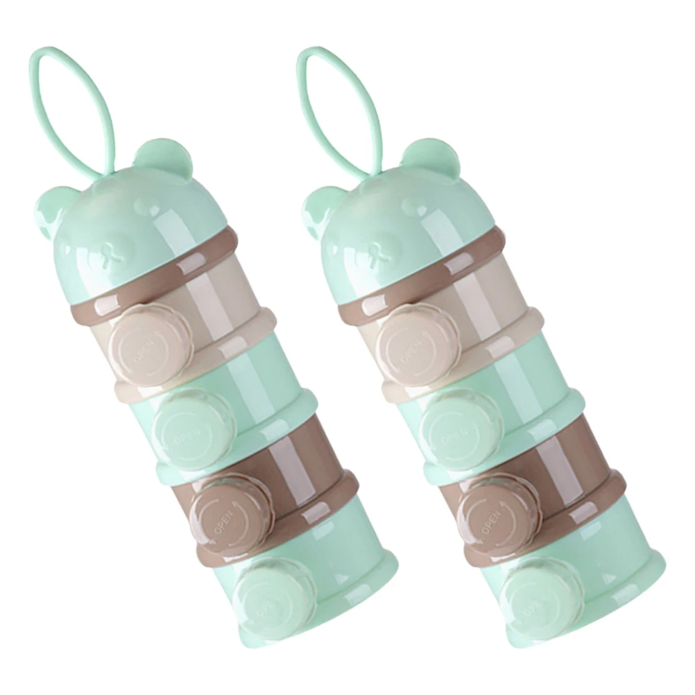 2 Pcs Milk Powder Box Portable Formula Dispenser Travel Container Kids Snack Holder Electric Shaker Folding Mixer Bottle Storage
2 Pcs Milk Powder Box Portable Formula Dispenser Travel Container Kids Snack Holder Electric Shaker Folding Mixer Bottle Storage