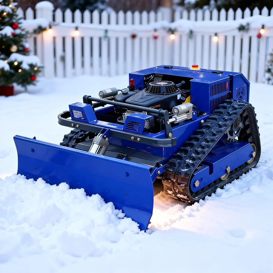 Customized Remote Control Small Lawn Robot - 550mm Cutting Width Mower with Integrated Snow Shovel
Customized Remote Control Small Lawn Robot - 550mm Cutting Width Mower with Integrated Snow Shovel