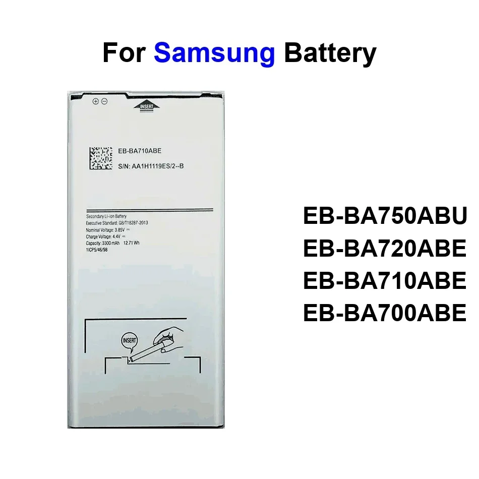 Долговечный аккумулятор для мобильного телефона EB-BA720ABE EB-BA710ABE EB-BA700ABE 2600-3600 мАч для Samsung Galaxy A7 2018 Pro 2017 2016 2015
Долговечный аккумулятор для мобильного телефона EB-BA720ABE EB-BA710ABE EB-BA700ABE 2600-3600 мАч для Samsung Galaxy A7 2018 Pro 2017 2016 2015
