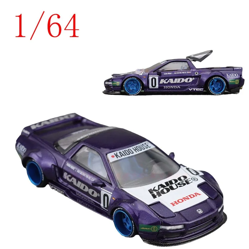 KAIDO MINIGT Diecast 1/64 Scale Honda NSX Racing V2 Purple Die-cast Model KHMG173 Alloy Car Model Toys for Boys Gift
KAIDO MINIGT Diecast 1/64 Scale Honda NSX Racing V2 Purple Die-cast Model KHMG173 Alloy Car Model Toys for Boys Gift