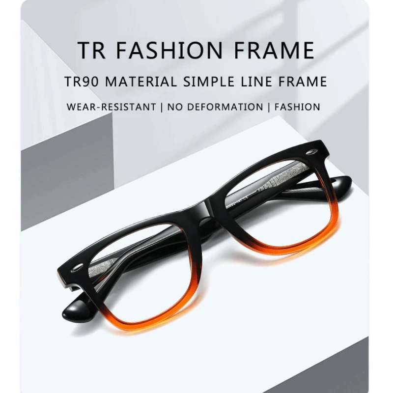 CLLOIO Fashion Anti Blue Light Frame Glasses Men and Women Reading Prescription Customized Glasses Retro Optical TR90 Glasses
CLLOIO Fashion Anti Blue Light Frame Glasses Men and Women Reading Prescription Customized Glasses Retro Optical TR90 Glasses