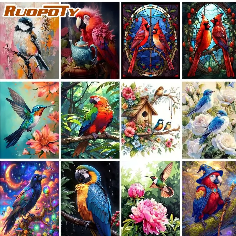RUOPOTY Painting By Numbers For Adults Picture On Numbers Bird Animal Abstract Painting Decor Color by Numbers Kit
RUOPOTY Painting By Numbers For Adults Picture On Numbers Bird Animal Abstract Painting Decor Color by Numbers Kit