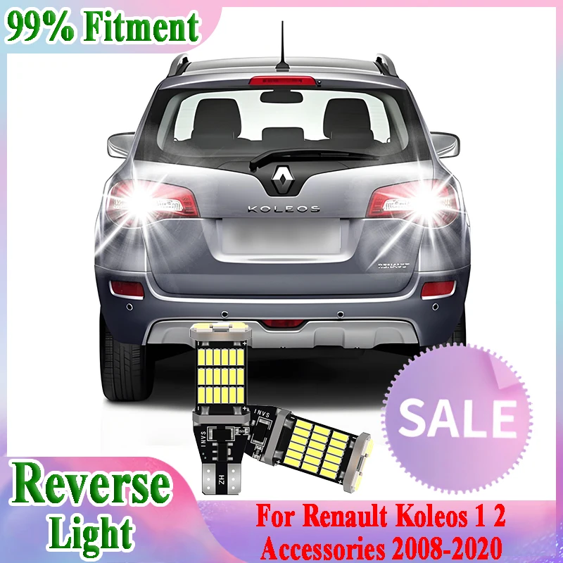 2PCS T15 W16W Car LED Reverse Light 6000K White CSP Chips For Renault Koleos 1 2 Accessories 2008-2020 BackUp Lamp Error Free
2PCS T15 W16W Car LED Reverse Light 6000K White CSP Chips For Renault Koleos 1 2 Accessories 2008-2020 BackUp Lamp Error Free