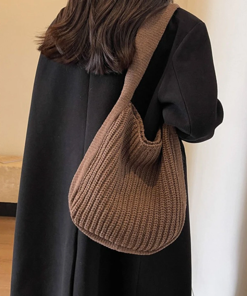 Winter Tote Bag for Women Large Capacity Handbags Casual Shoulder Bags Trend Female Knitting Shopper Crossbody Bag 2026 New Gift
Winter Tote Bag for Women Large Capacity Handbags Casual Shoulder Bags Trend Female Knitting Shopper Crossbody Bag 2026 New Gift