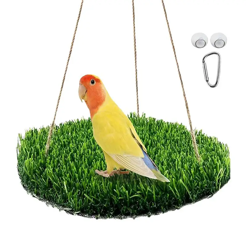 Seagrass Swing Hammock Mat Natural Climbing Perch Bird Toy With Hooks Bird Swing Mat For Cockatoo Parakeets Lovebird Budgie
Seagrass Swing Hammock Mat Natural Climbing Perch Bird Toy With Hooks Bird Swing Mat For Cockatoo Parakeets Lovebird Budgie