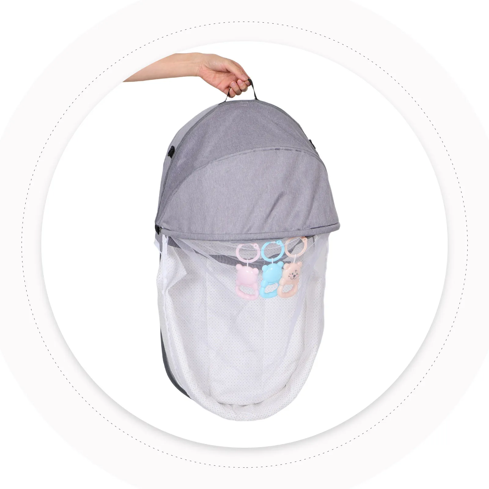 Portable Newborn Baby Bionic Isolation Bed Foldable Lightweight Sleeping Bassinet Breathable Mesh Washable Infant Travel Lounger
Portable Newborn Baby Bionic Isolation Bed Foldable Lightweight Sleeping Bassinet Breathable Mesh Washable Infant Travel Lounger