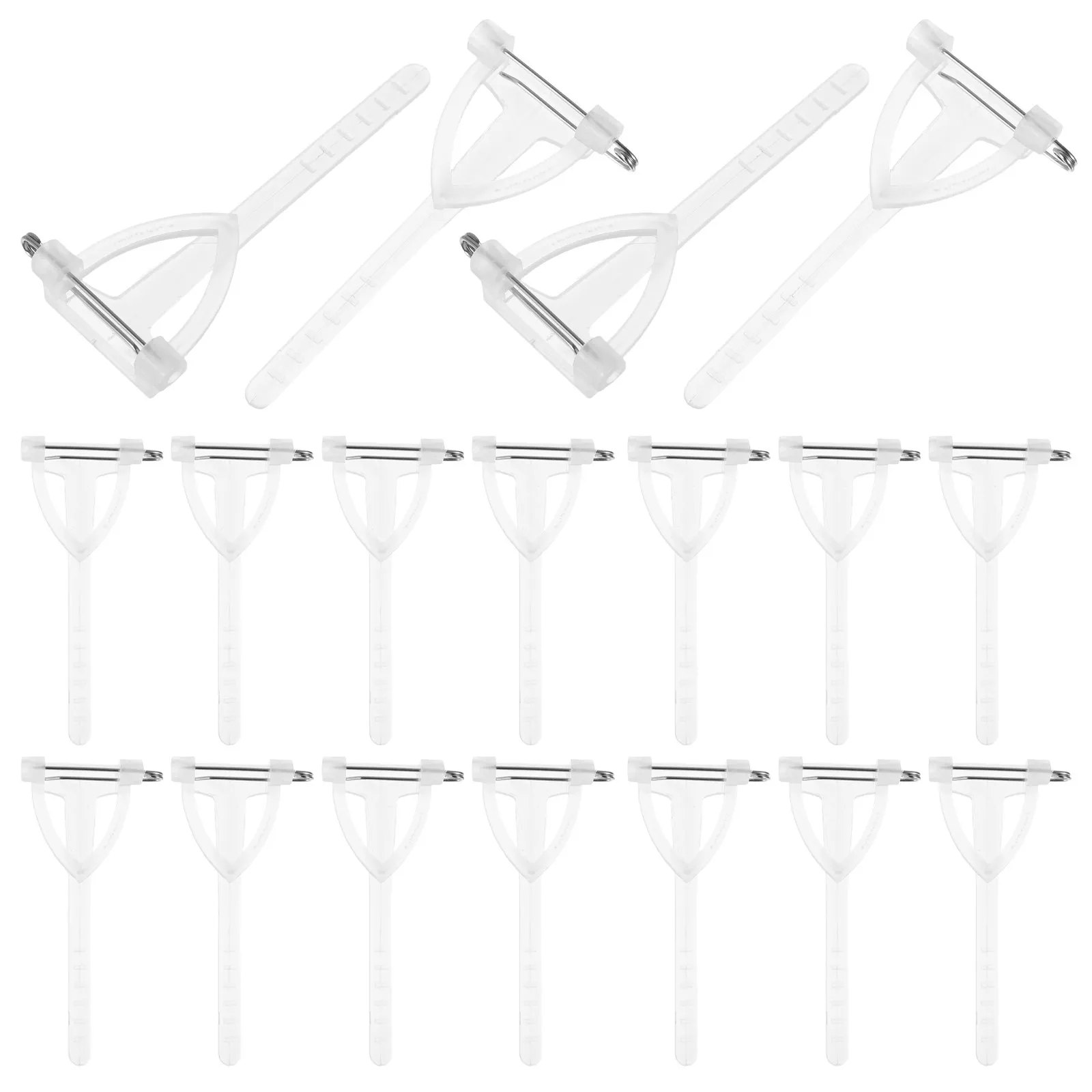 180Pcs Boutonniere Pins Transparent Plastic Triangle Safety Clips for Men Wedding Corsage Brooch Accessories Bride Groom Party
180Pcs Boutonniere Pins Transparent Plastic Triangle Safety Clips for Men Wedding Corsage Brooch Accessories Bride Groom Party