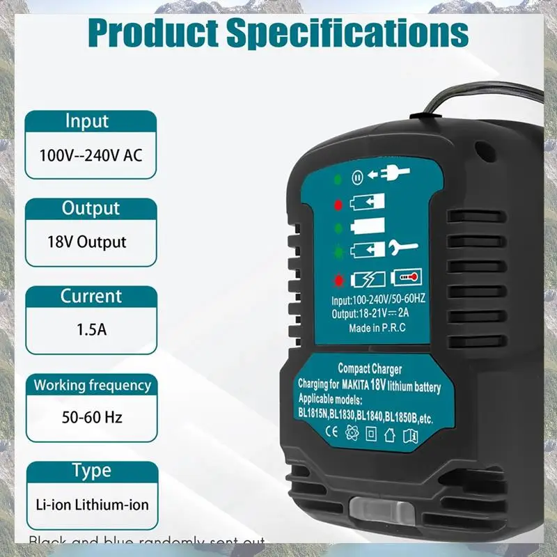 2025 Trend Replace For 18V Mini Charger DC18RC Replace Charger For Lithium Batteries BL1860 BL1450 BL1830
2025 Trend Replace For 18V Mini Charger DC18RC Replace Charger For Lithium Batteries BL1860 BL1450 BL1830