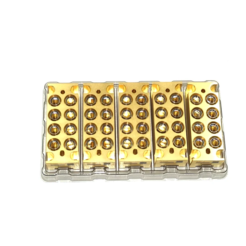 Nichia NUBM07 465nm 23W Blue Laser Diode Bank 8x2.9W Used
Nichia NUBM07 465nm 23W Blue Laser Diode Bank 8x2.9W Used