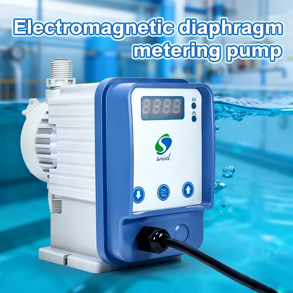 Electromagnetic Diaphragm Metering Pump Anti-corrosion Chemical Dosing Pump Acid Alkali Resistant Digital Display Dosing Pump
Electromagnetic Diaphragm Metering Pump Anti-corrosion Chemical Dosing Pump Acid Alkali Resistant Digital Display Dosing Pump