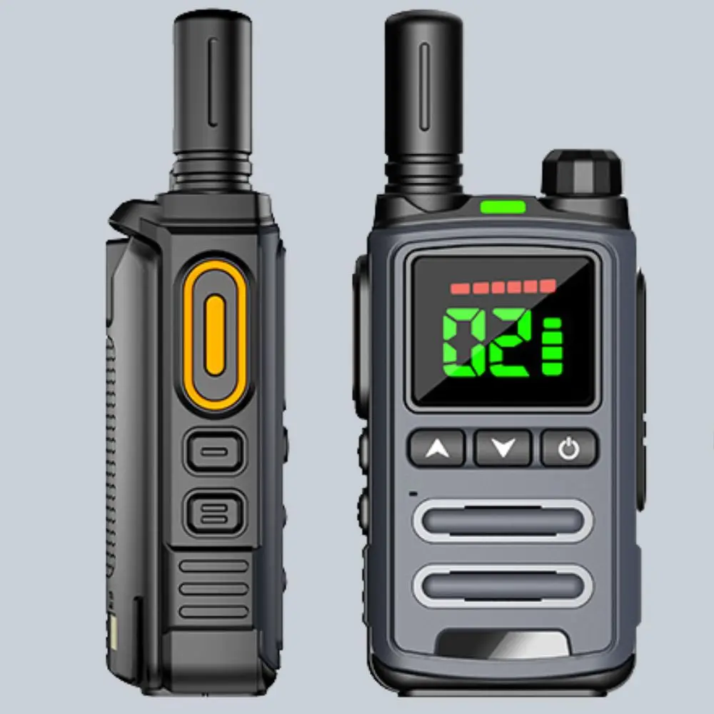 Korean Civilian License-Free Walkie Talkie 2 Pieces Two Way Radio 448 MHz Band Personal Radio Pocket Size Type-c Charging
Korean Civilian License-Free Walkie Talkie 2 Pieces Two Way Radio 448 MHz Band Personal Radio Pocket Size Type-c Charging
