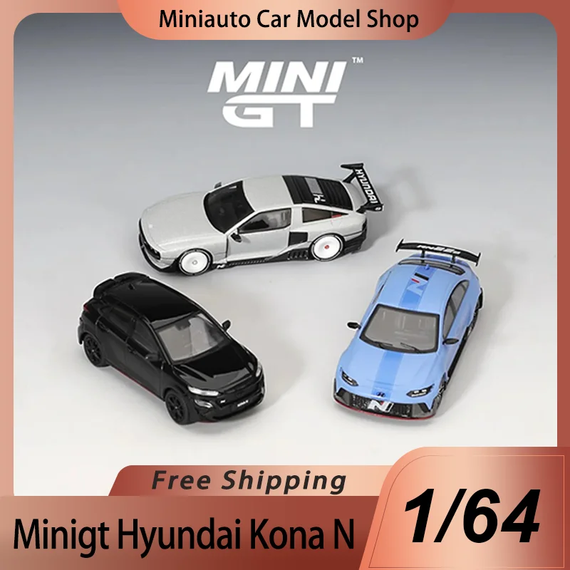 New Presale Minigt 1:64 Hyundai Kona N Alloy Miniature Diecast Model Hyundai Concept N Vision 74 Hyundai Rn22e Car Model Toys
New Presale Minigt 1:64 Hyundai Kona N Alloy Miniature Diecast Model Hyundai Concept N Vision 74 Hyundai Rn22e Car Model Toys