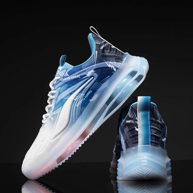 Men's Fashion Basketball Shoes Air Cushions Running Shoes for Men Comfortable Non-Slip Breathable Shock-Absorbing Sports Shoes
Men's Fashion Basketball Shoes Air Cushions Running Shoes for Men Comfortable Non-Slip Breathable Shock-Absorbing Sports Shoes