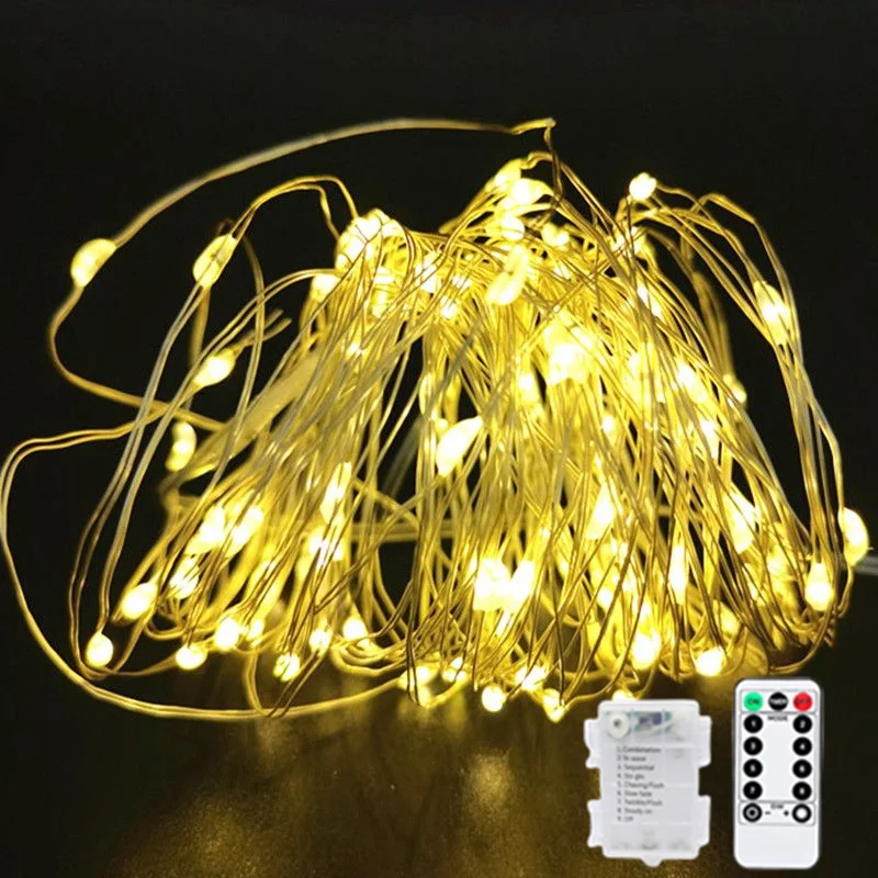 LED Fairy Silver Wire String Light Battery Box with Remote Wedding Garland Lamp Home Party Bedroom Ramadan Decoration 2026
LED Fairy Silver Wire String Light Battery Box with Remote Wedding Garland Lamp Home Party Bedroom Ramadan Decoration 2026