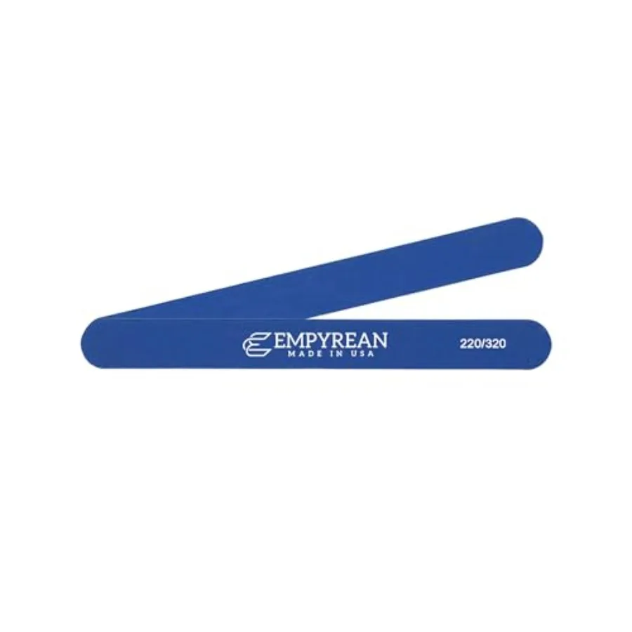 Empyrean Premium Nail Files Made in USA Fine 220/320 Extra Fine Professionals Choice Disinfectable Washable Reusable Dark Blue
Empyrean Premium Nail Files Made in USA Fine 220/320 Extra Fine Professionals Choice Disinfectable Washable Reusable Dark Blue