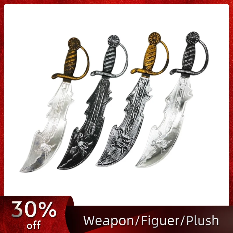 42cm/16.53in Pirate Knife PU Toys Model Props Game Peripherals Cosplay Collectible Halloween Creativity Decoration Holiday Gifts
42cm/16.53in Pirate Knife PU Toys Model Props Game Peripherals Cosplay Collectible Halloween Creativity Decoration Holiday Gifts