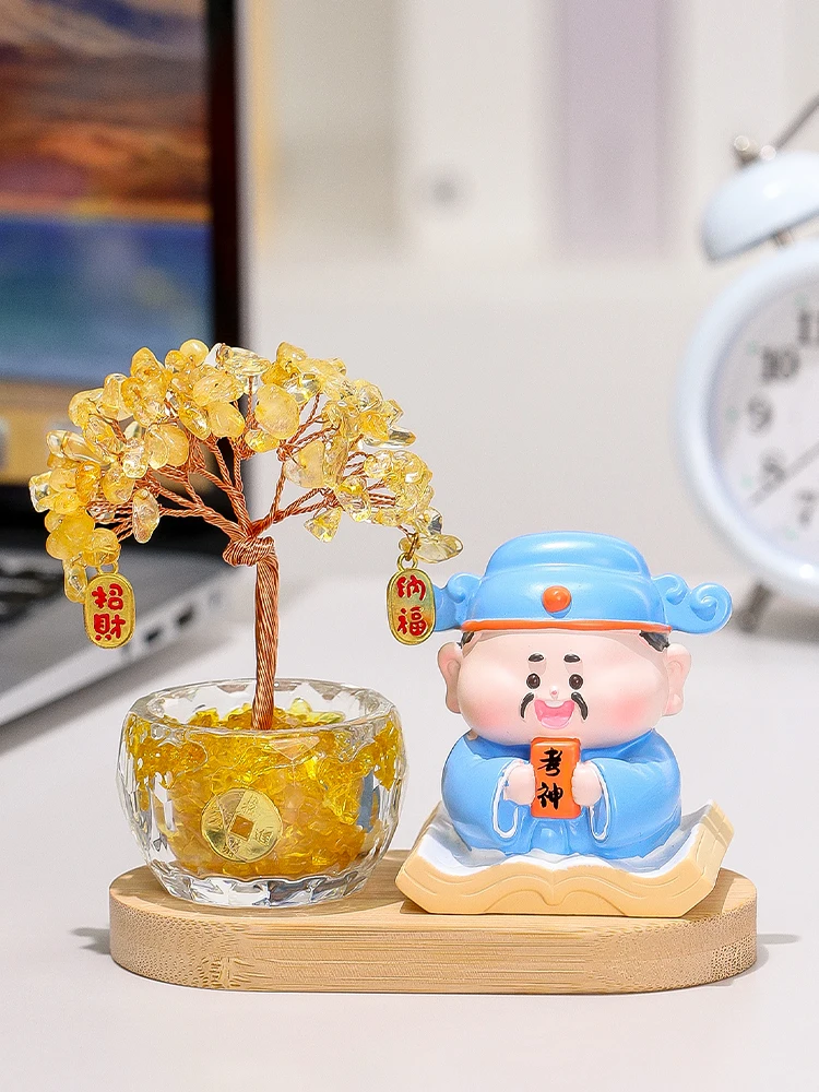 Crystal Wealth Tree Desktop Ornaments Success in Exams Good Luck Gifts for High And College Entrance Exams Cultural Decor
Crystal Wealth Tree Desktop Ornaments Success in Exams Good Luck Gifts for High And College Entrance Exams Cultural Decor