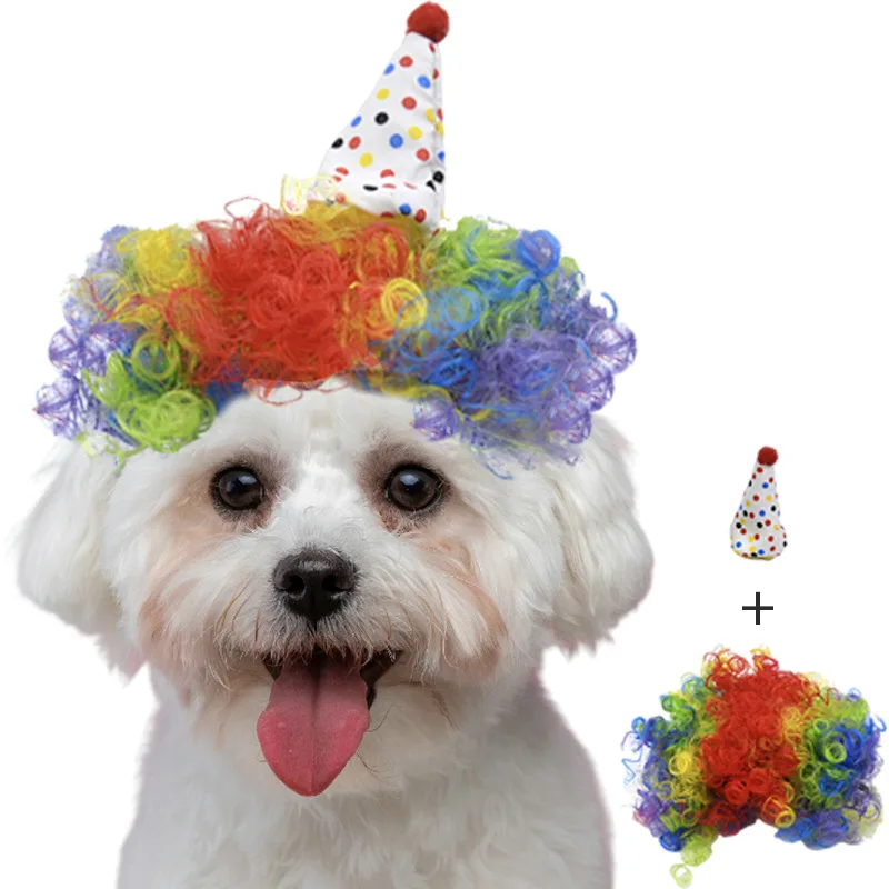 Halloween Pet Cosplay Mini Wig Battle Clown Styling Bangs Pet Wig April Fool'S Day Party Wig
Halloween Pet Cosplay Mini Wig Battle Clown Styling Bangs Pet Wig April Fool'S Day Party Wig