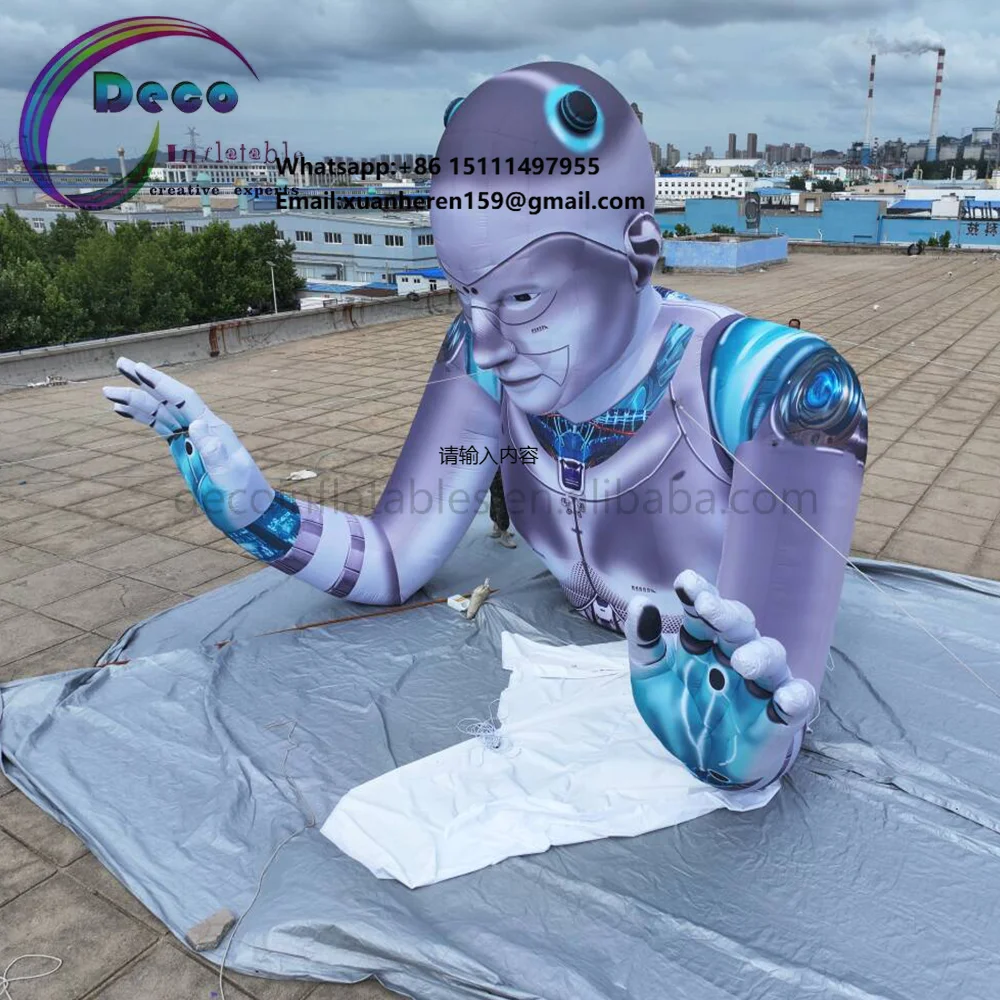 Giant Custom AI Warrior Inflatable Model Regular Size Oxford Material Inflatable Balloon with Air Blower for Event Decorations
Giant Custom AI Warrior Inflatable Model Regular Size Oxford Material Inflatable Balloon with Air Blower for Event Decorations