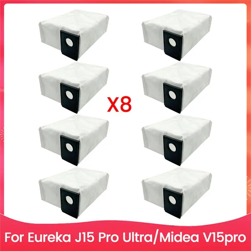Набор пылесборников GOOD-8PCS для роботов-пылесосов Eureka J15 Pro Ultra и Midea V15pro, аксессуары, запасные части
Набор пылесборников GOOD-8PCS для роботов-пылесосов Eureka J15 Pro Ultra и Midea V15pro, аксессуары, запасные части