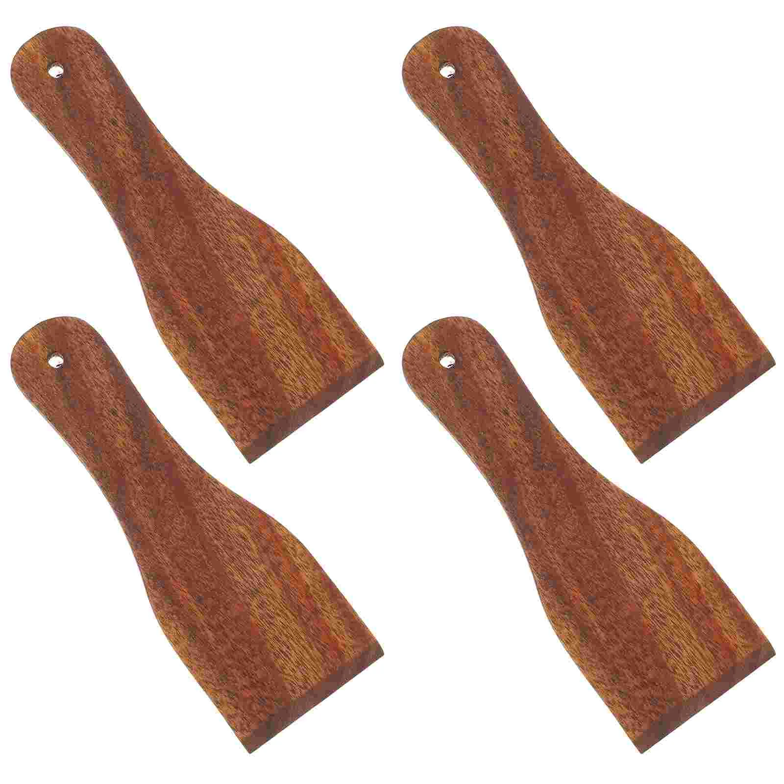 4pcs Wooden Spatulas Small Turner Multi Purpose Cake Cream Butter Kitchen BBQ Pizza Serving Tool Wood Crafted
4pcs Wooden Spatulas Small Turner Multi Purpose Cake Cream Butter Kitchen BBQ Pizza Serving Tool Wood Crafted
