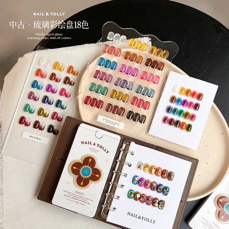 NAIL&YOLLY 18 цветов 3D окрашенный твердый гель с блестками УФ-гель-лак Палитра Крем-лак для ногтей Полуперманентный гель-лак Soak Off
NAIL&YOLLY 18 цветов 3D окрашенный твердый гель с блестками УФ-гель-лак Палитра Крем-лак для ногтей Полуперманентный гель-лак Soak Off