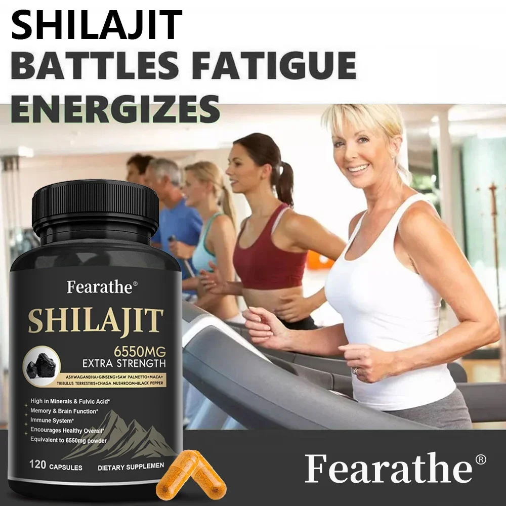 Suitable for Both Men and Women - Natural Shilajit Supplement, Anti-aging, Strengthens Bones, Regulates Metabolism, 120 Capsules
Suitable for Both Men and Women - Natural Shilajit Supplement, Anti-aging, Strengthens Bones, Regulates Metabolism, 120 Capsules