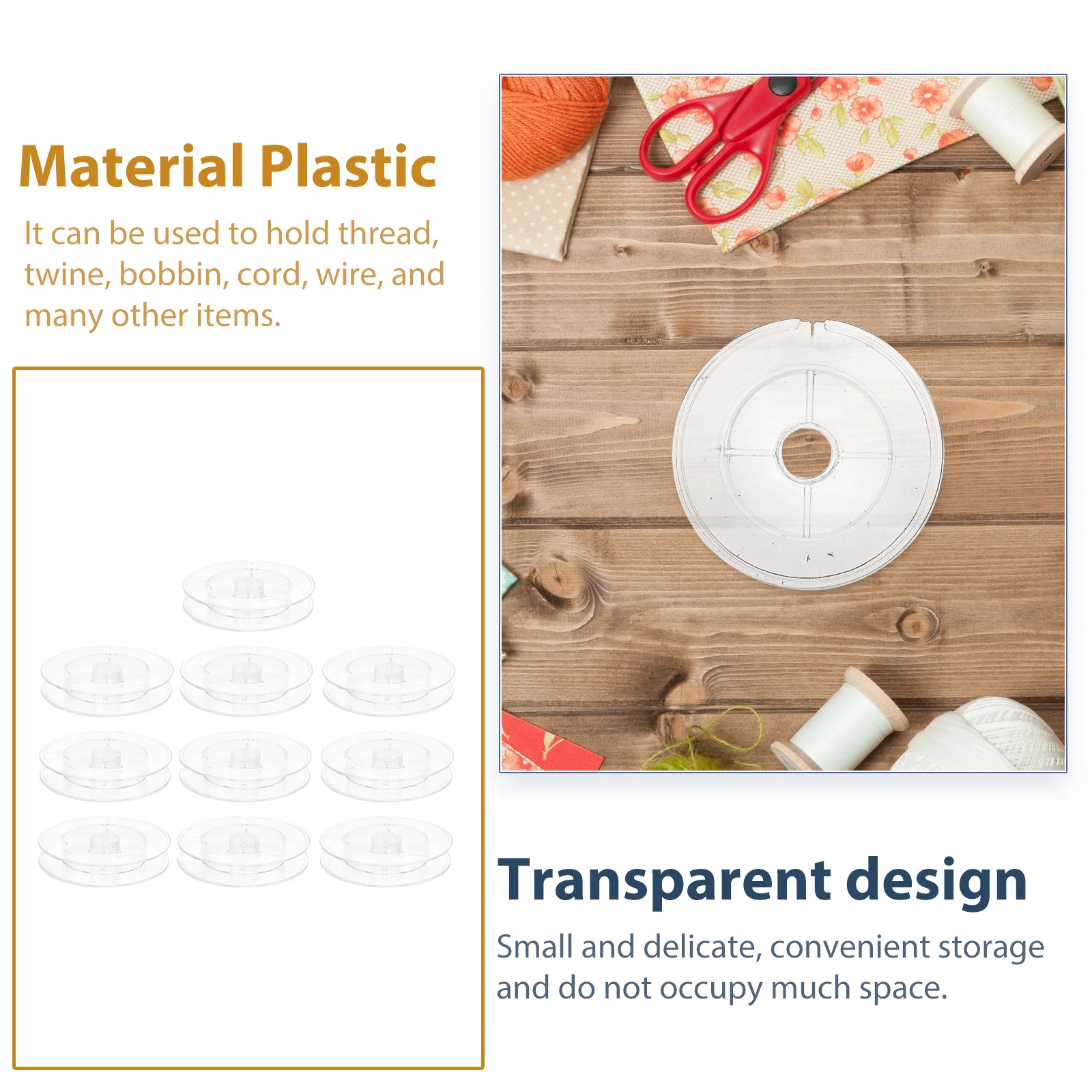 10pcs Plastic Spools Bobbin Small Thread String Wire Cord Storage Reusable Craft Sewing Accessories Empty Spool Wheel
10pcs Plastic Spools Bobbin Small Thread String Wire Cord Storage Reusable Craft Sewing Accessories Empty Spool Wheel