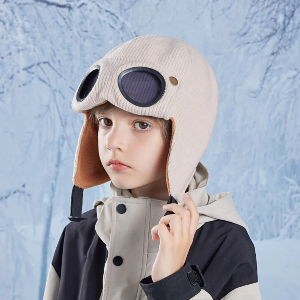 New Thickened Glasses Hat Cold Proof Autumn Winter Warm Hat Windproof Pullover Hat for Children
New Thickened Glasses Hat Cold Proof Autumn Winter Warm Hat Windproof Pullover Hat for Children