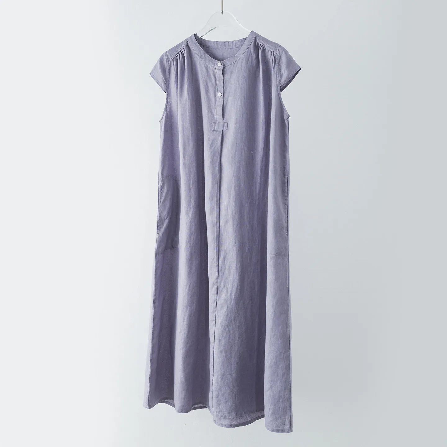 Dave&di Long Sleeved Dress With Washed Hanma Pleated Artistic Simplicity And Loose Pocket Shirt Skirt For Women
Dave&di Long Sleeved Dress With Washed Hanma Pleated Artistic Simplicity And Loose Pocket Shirt Skirt For Women