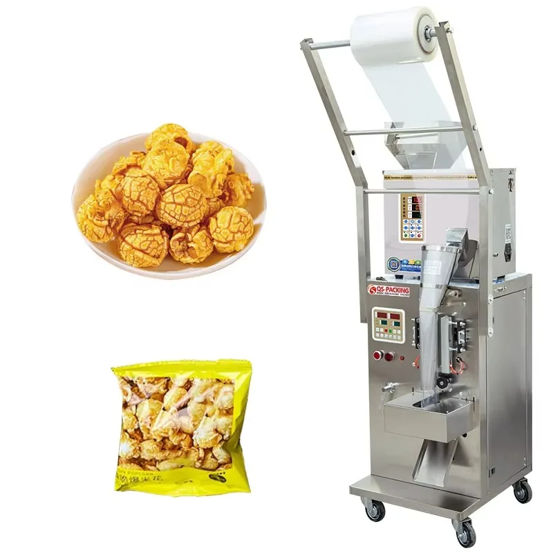 Automatic Granule Packing Machine For Popcorn Snack Food Labeling Sealing Small Large Bags Foil Paper Case Packaging Types
Automatic Granule Packing Machine For Popcorn Snack Food Labeling Sealing Small Large Bags Foil Paper Case Packaging Types