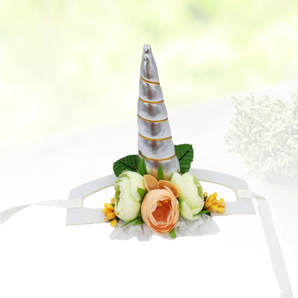 Silver Horn S Unicorn Pet Hat Soft Comfortable Cosplay Party Cat Dog Puppy Christmas Halloween Masquerade Birthday
Silver Horn S Unicorn Pet Hat Soft Comfortable Cosplay Party Cat Dog Puppy Christmas Halloween Masquerade Birthday