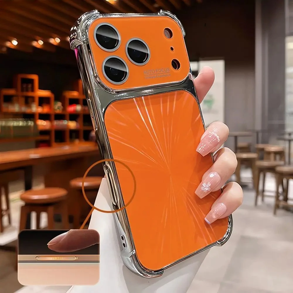 Luxury Plating Bumper Aurora Laser Case for iPhone 17 16 15 14 13 Pro Max Shockproof Airbag Cover for iPhone Air 14 15 16 Plus
Luxury Plating Bumper Aurora Laser Case for iPhone 17 16 15 14 13 Pro Max Shockproof Airbag Cover for iPhone Air 14 15 16 Plus