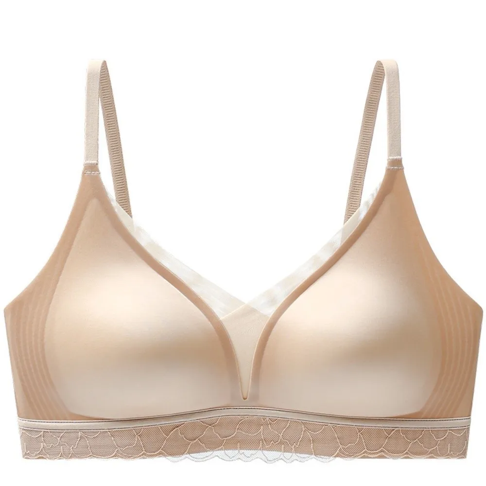 Lace Satin Wireless V Bra Traceless Shockproof Seamless Bras Anti-sagging Gathered Breasts Push Up Underwear Girls Ladies
Lace Satin Wireless V Bra Traceless Shockproof Seamless Bras Anti-sagging Gathered Breasts Push Up Underwear Girls Ladies