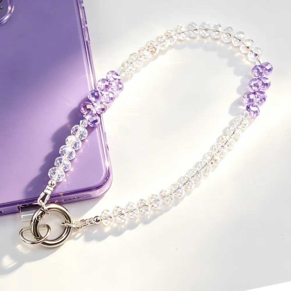 MQIQI Luxury Crystal Phone Chain Straps Beaded Chain Wrist Charm Lanyard Anti-Loss Pendant keychain Cell Phone strap Accessories
MQIQI Luxury Crystal Phone Chain Straps Beaded Chain Wrist Charm Lanyard Anti-Loss Pendant keychain Cell Phone strap Accessories