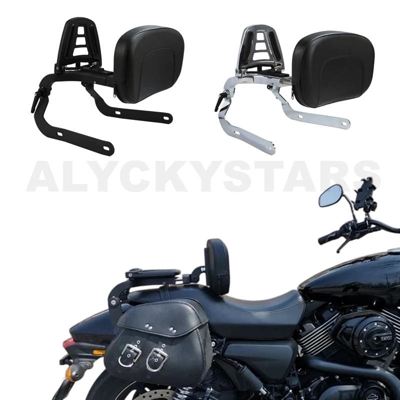 Motorcycle Adjustable Rider Passenger Backrest Sissy Bar For Harley Street 750 Street 500 XG750 XG500 14-25
Motorcycle Adjustable Rider Passenger Backrest Sissy Bar For Harley Street 750 Street 500 XG750 XG500 14-25