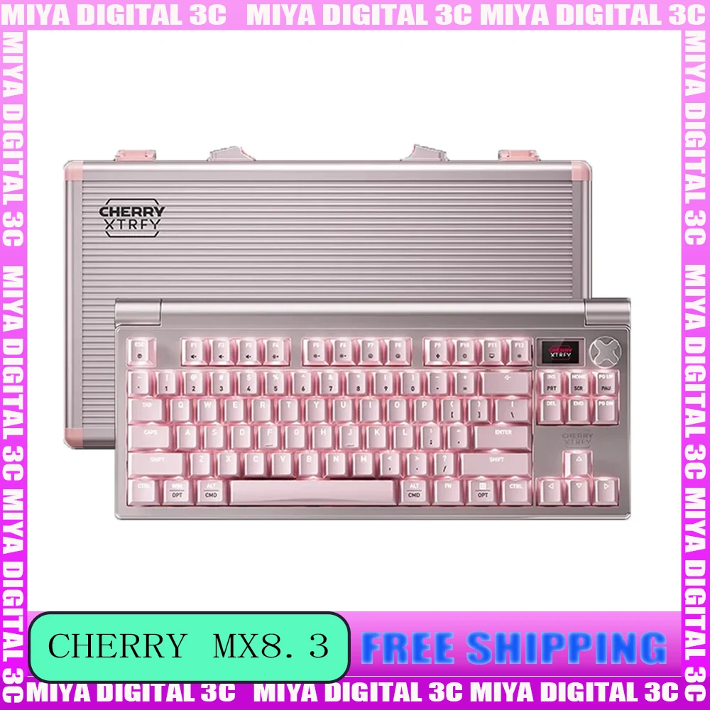 CHERRY MX8.3 Blossoms Aluminum Keyboard with BOX Wireless Tri-model RGB 8000Hz E-sports Gaming Mechanical Keyboard PC Accessory
CHERRY MX8.3 Blossoms Aluminum Keyboard with BOX Wireless Tri-model RGB 8000Hz E-sports Gaming Mechanical Keyboard PC Accessory