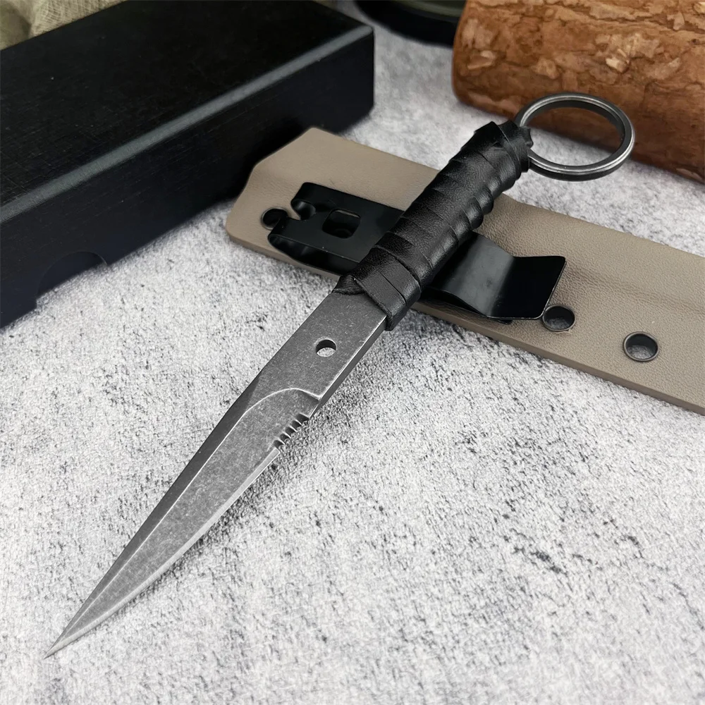 Нож Bastilelli MINI с фиксированным лезвием и ножнами, стальное лезвие 8Cr13Mov, ручка обернутая из искусственной кожи, уличный нож EDC
Нож Bastilelli MINI с фиксированным лезвием и ножнами, стальное лезвие 8Cr13Mov, ручка обернутая из искусственной кожи, уличный нож EDC