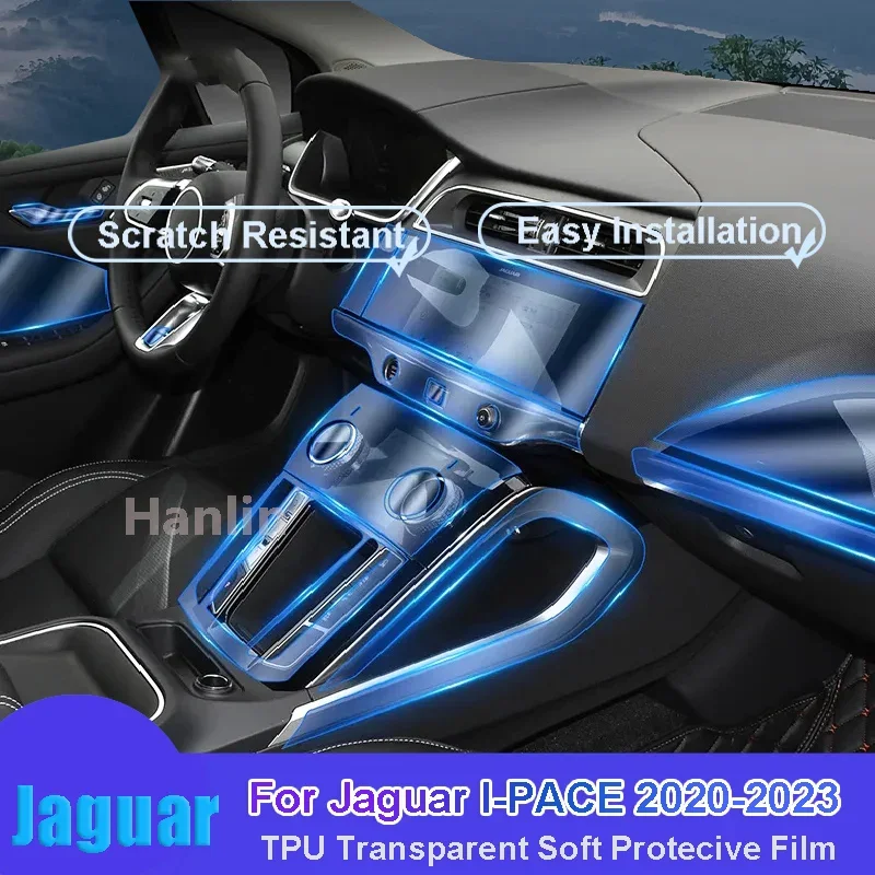 Для Jaguar I-PACE 2020-2023 салон автомобиля, центральная консоль, прозрачная защитная пленка из ТПУ против царапин, ремонтная наклейка
Для Jaguar I-PACE 2020-2023 салон автомобиля, центральная консоль, прозрачная защитная пленка из ТПУ против царапин, ремонтная наклейка
