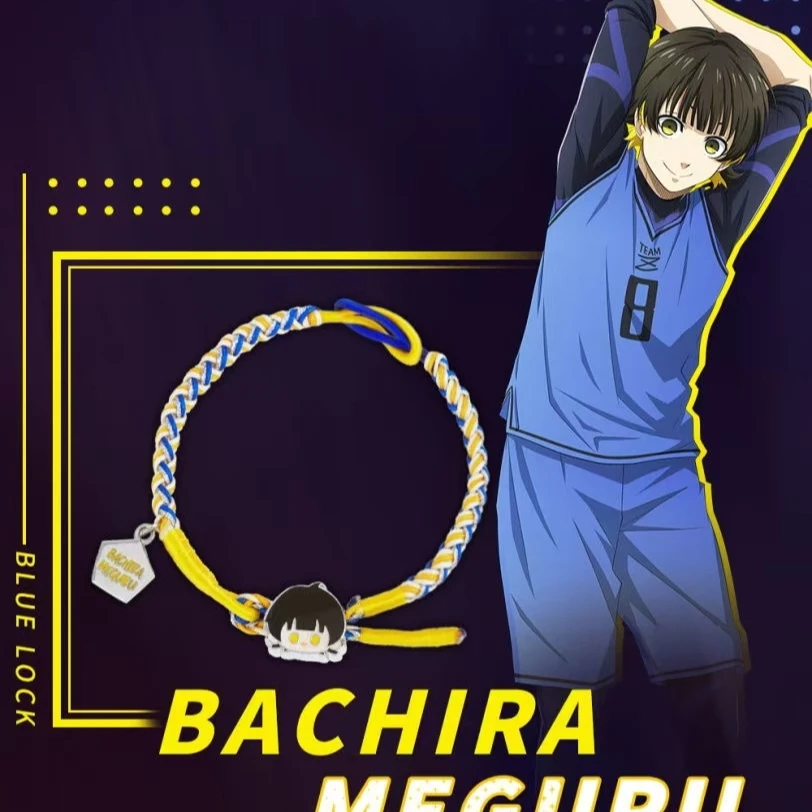 Браслет Anime BLUE LOCK Nagi Seishiro Mikage Reo Rin Itoshi Chigiri Hyoma Isagi Yoichi Bachira Meguru Woven Hand Rope Fans Gift
Браслет Anime BLUE LOCK Nagi Seishiro Mikage Reo Rin Itoshi Chigiri Hyoma Isagi Yoichi Bachira Meguru Woven Hand Rope Fans Gift