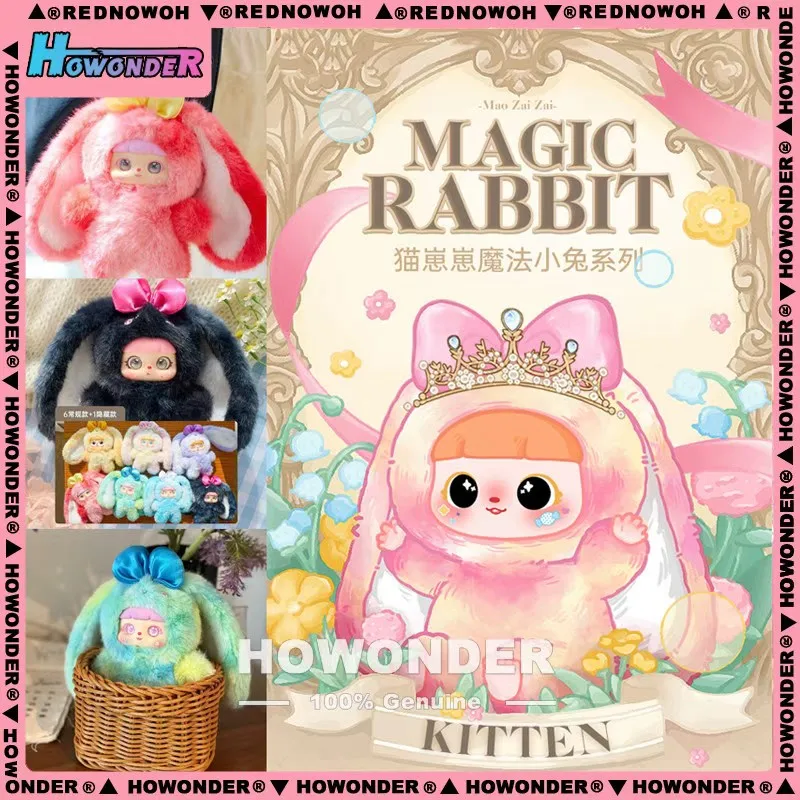 Kitten Mao Zai Zai Magic Rabbit Plush Keychain Blind Box Kawaii Mystery Toy Pendant Gift
Kitten Mao Zai Zai Magic Rabbit Plush Keychain Blind Box Kawaii Mystery Toy Pendant Gift