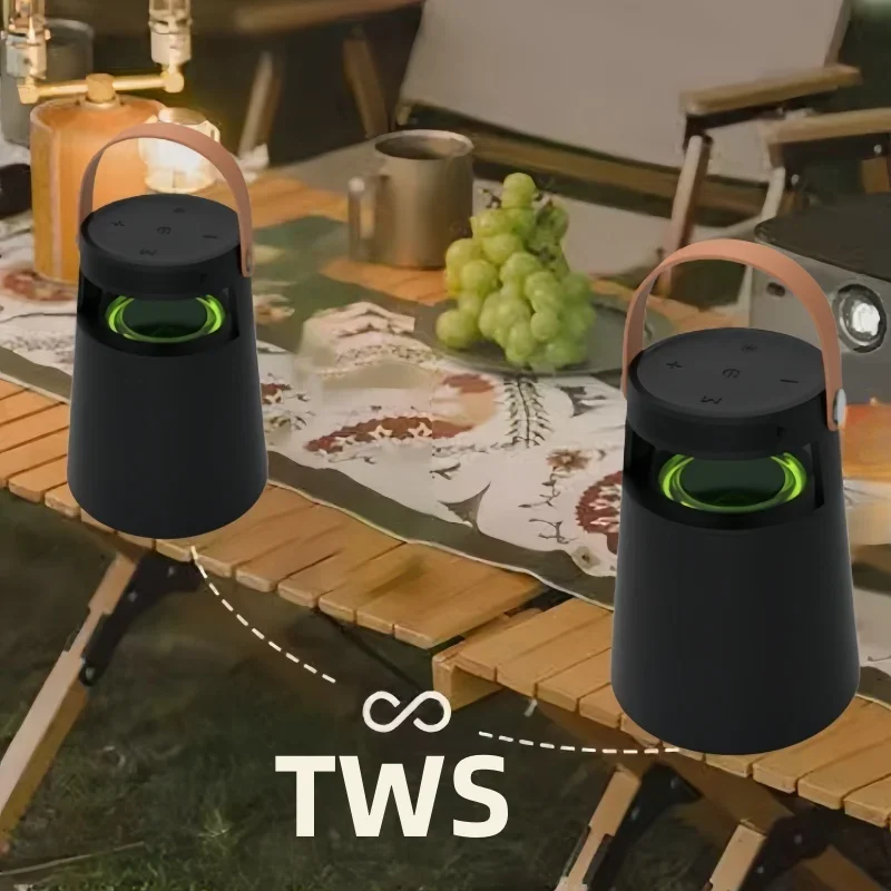 Wireless Bluetooth Caixa De Som 360degree Surround Sound Portable High-power30W High Fidelity Sound Quality RGB Color Lights TWS
Wireless Bluetooth Caixa De Som 360degree Surround Sound Portable High-power30W High Fidelity Sound Quality RGB Color Lights TWS