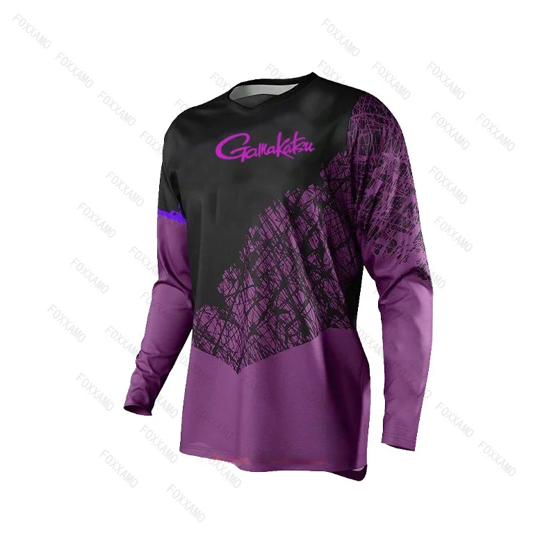 Gamakatsu Men Fishing Clothes Long Sleeve Sport Jersery Anti-UV Outdoor Quick Drying Breathable Sunscreen Fishing Suits Cycling
Gamakatsu Men Fishing Clothes Long Sleeve Sport Jersery Anti-UV Outdoor Quick Drying Breathable Sunscreen Fishing Suits Cycling