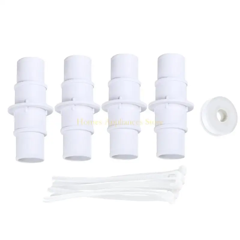 D0AB 4Pieces Pool Robot Hose Connection Connected Bool Adapter Maintaining Accessy Hose Connector для эффективной очистки
D0AB 4Pieces Pool Robot Hose Connection Connected Bool Adapter Maintaining Accessy Hose Connector для эффективной очистки