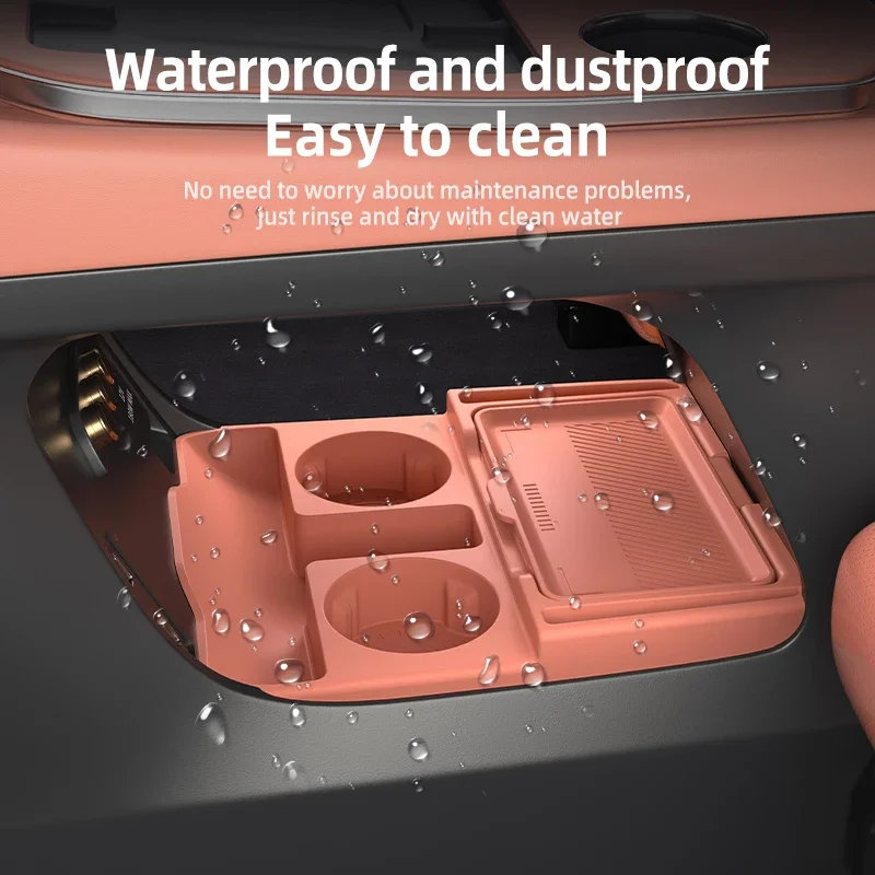 Силиконовый коврик-органайзер для центральной консоли XPENG G7 2025 года, для хранения под центральным дисплеем, для интерьера автомобиля
Силиконовый коврик-органайзер для центральной консоли XPENG G7 2025 года, для хранения под центральным дисплеем, для интерьера автомобиля