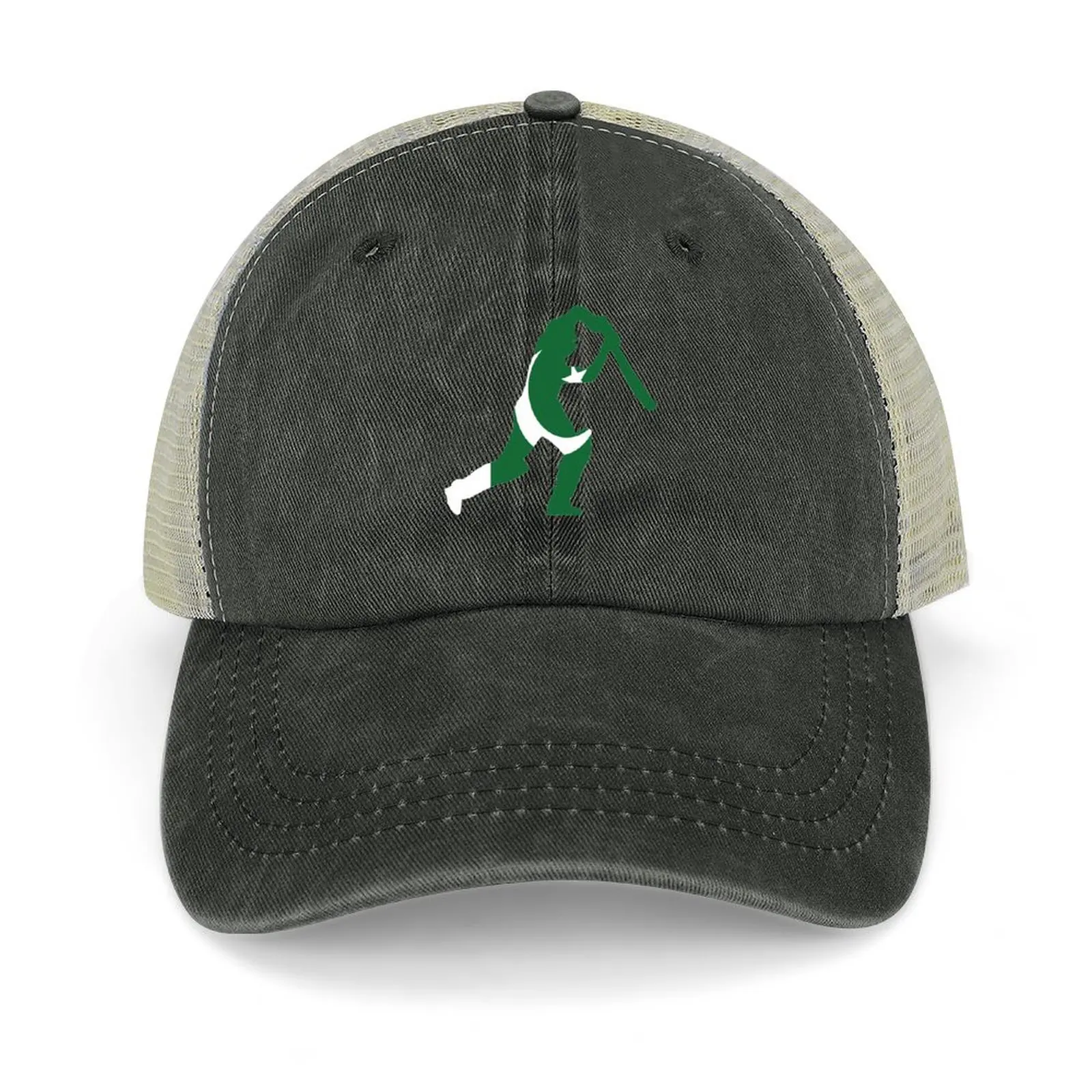 Pakistan Flag and Batsman for Cricket Team Fan Baseball Cap beach hat sun caps Trucker Cap Men's Caps Women's
Pakistan Flag and Batsman for Cricket Team Fan Baseball Cap beach hat sun caps Trucker Cap Men's Caps Women's