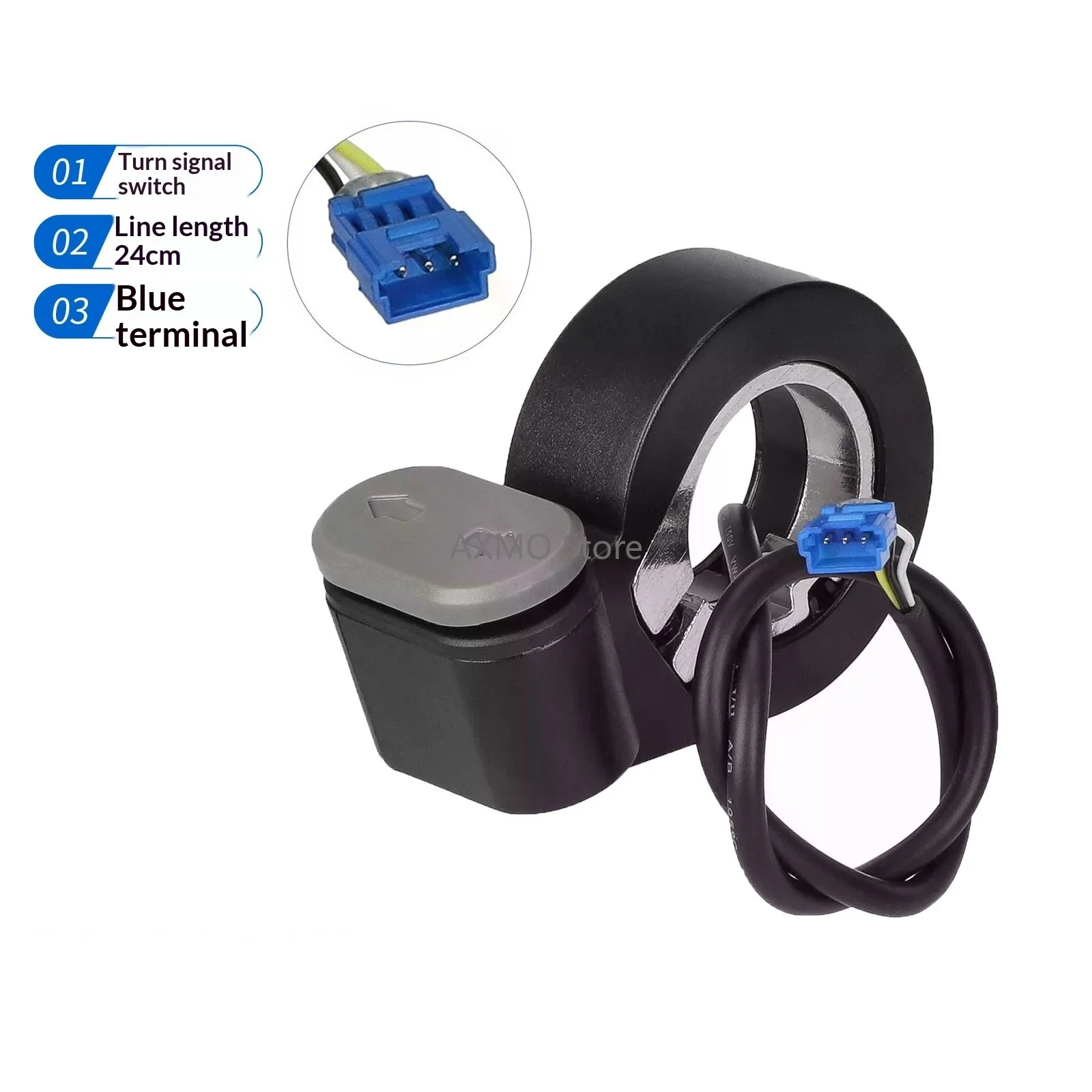 Scooter Turn Signal Light Switch for Xiaomi 5/5Max/5Pro 24cm Wired Left Right Steering Replacement Electric Scooter Accessories
Scooter Turn Signal Light Switch for Xiaomi 5/5Max/5Pro 24cm Wired Left Right Steering Replacement Electric Scooter Accessories